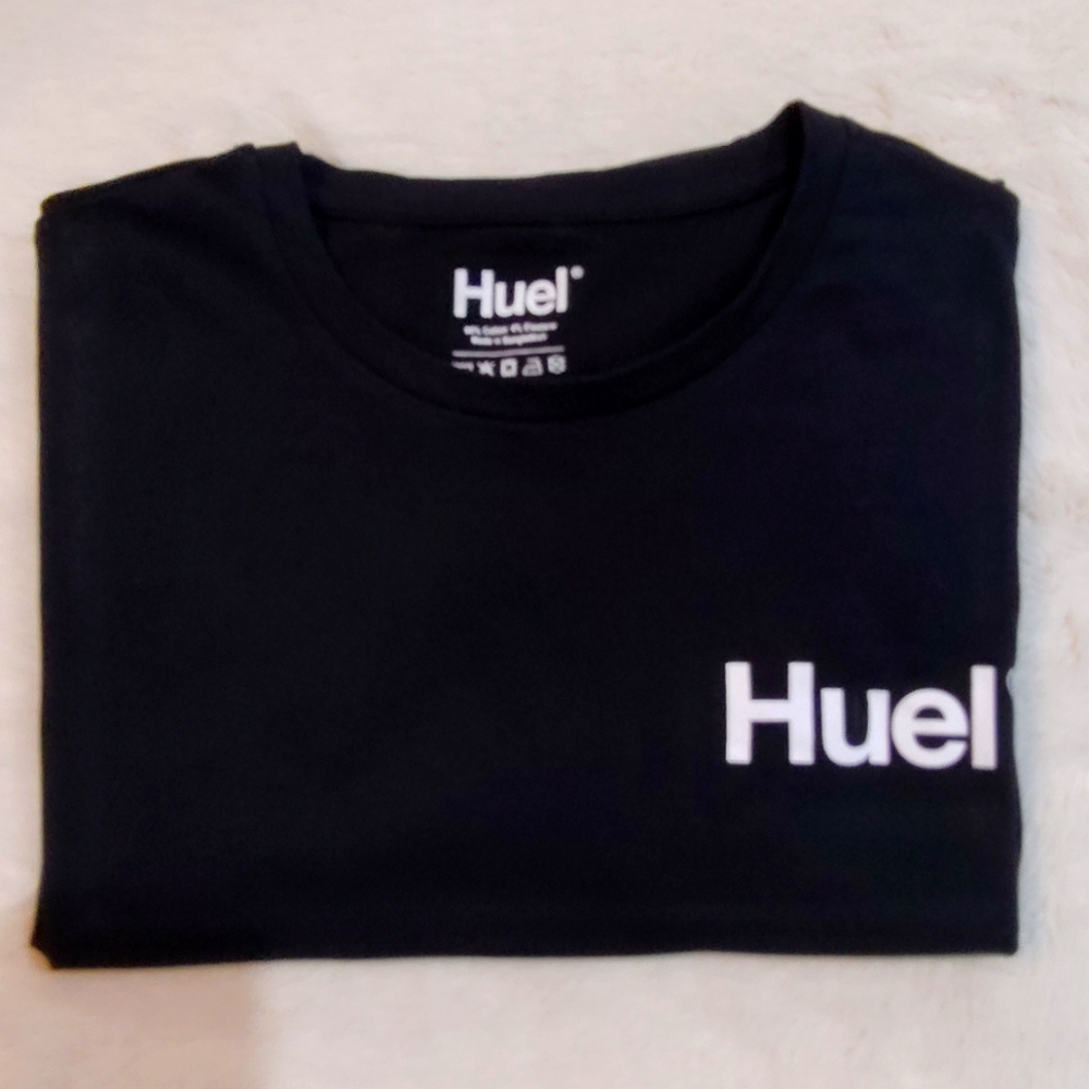 NWOT HUE Men's Dark Black T-Shirt